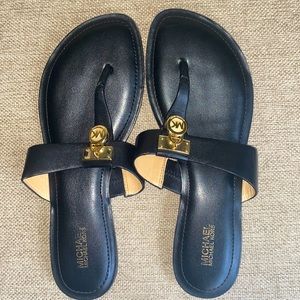Michael kors sandals . Worn once .